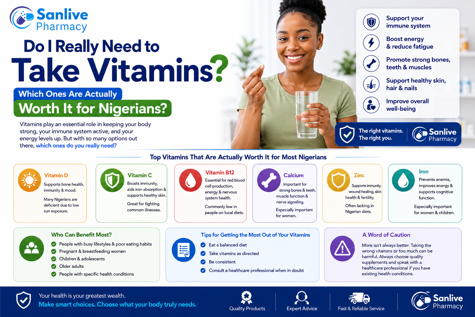 Do I Really Need to Take Vitamins? Which Ones Are Actually Worth It for Nigerians?